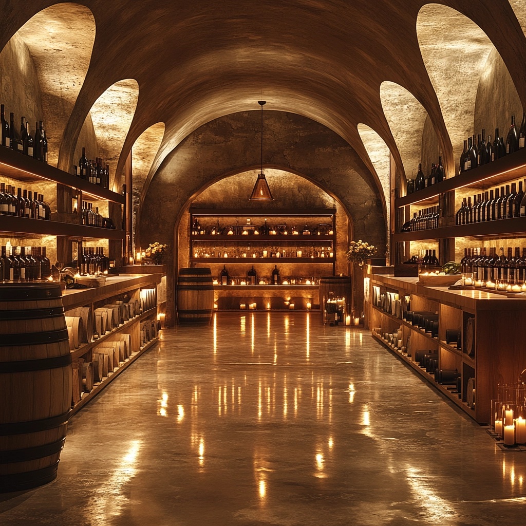 Curated wine inventory crate
